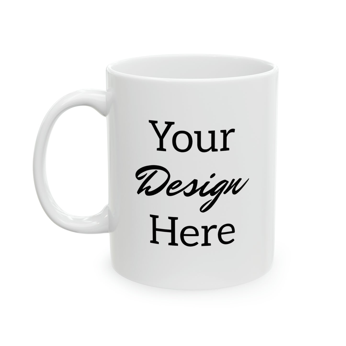 Personalized Ceramic Mug, 11oz